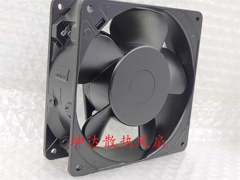 new 1 PCS NMB Fan 4715MS-10T-B5A Cabinet fan AC 100V 12038 12CM aluminum frame fan - NMB