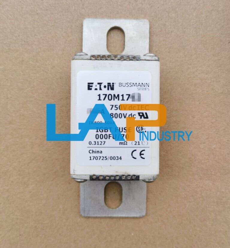 Bussmann Fuse 170M1761, 750V, 315A - New Replacement Part - BUSSMANN