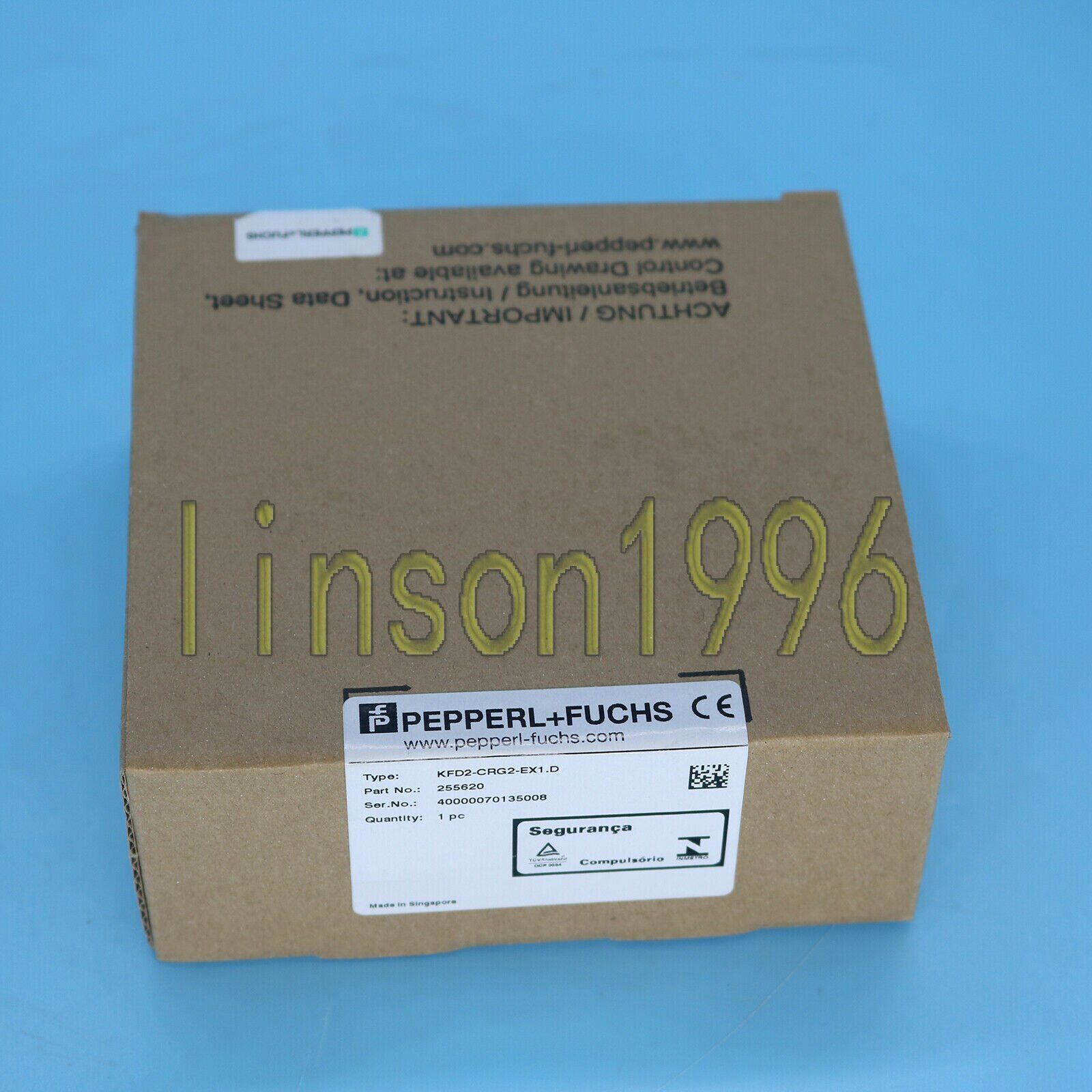 KFD2-CRG2-Ex1.D Transmitter Power Supply - FUCHS