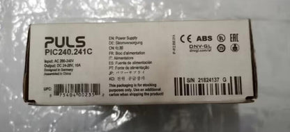 Puls PIC240.241C Power Supply Output 24-28VDC In Box  Free Ship