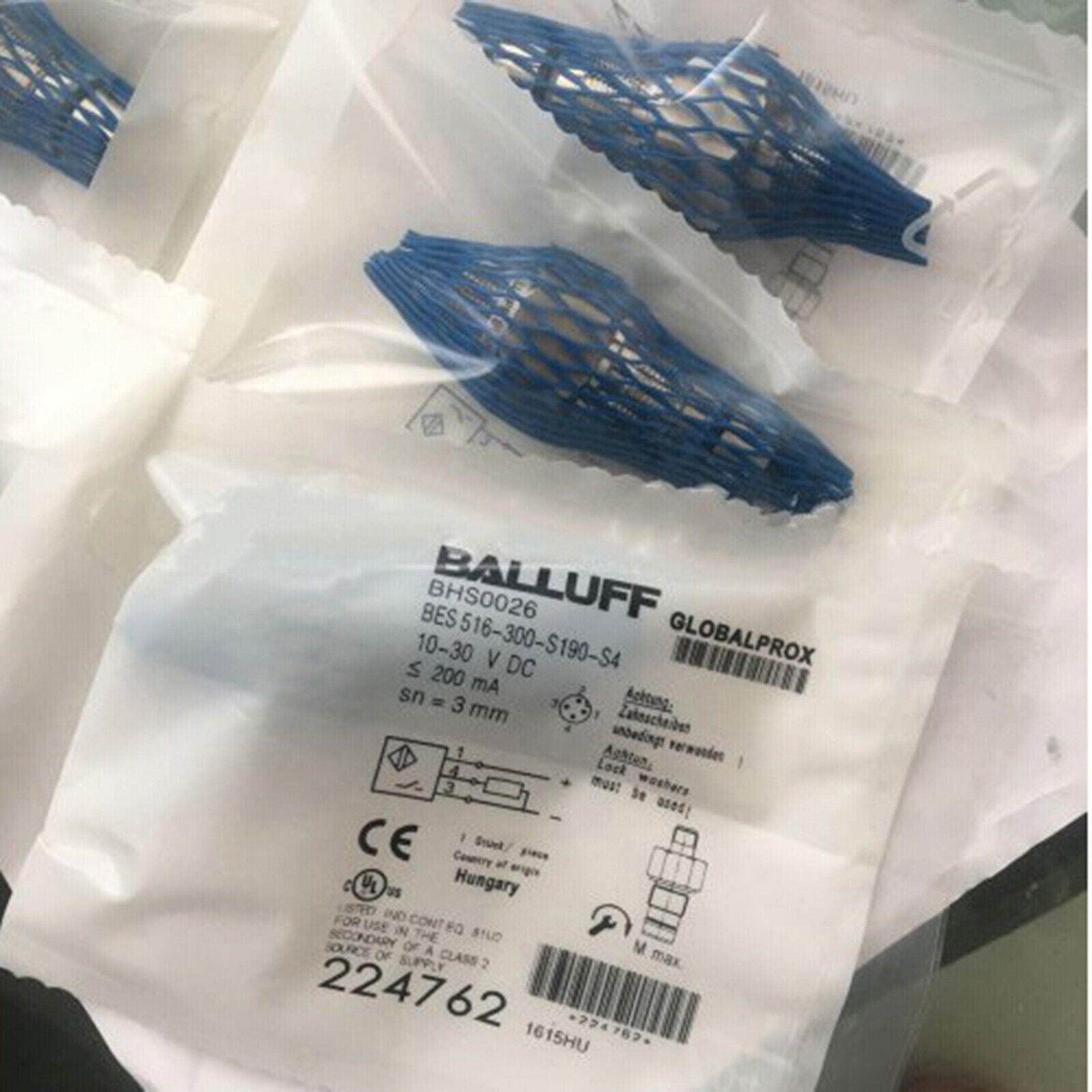 ONE BALLUFF Proximity Switch BES 516-300-S190-S4 - ONE BALLUFF