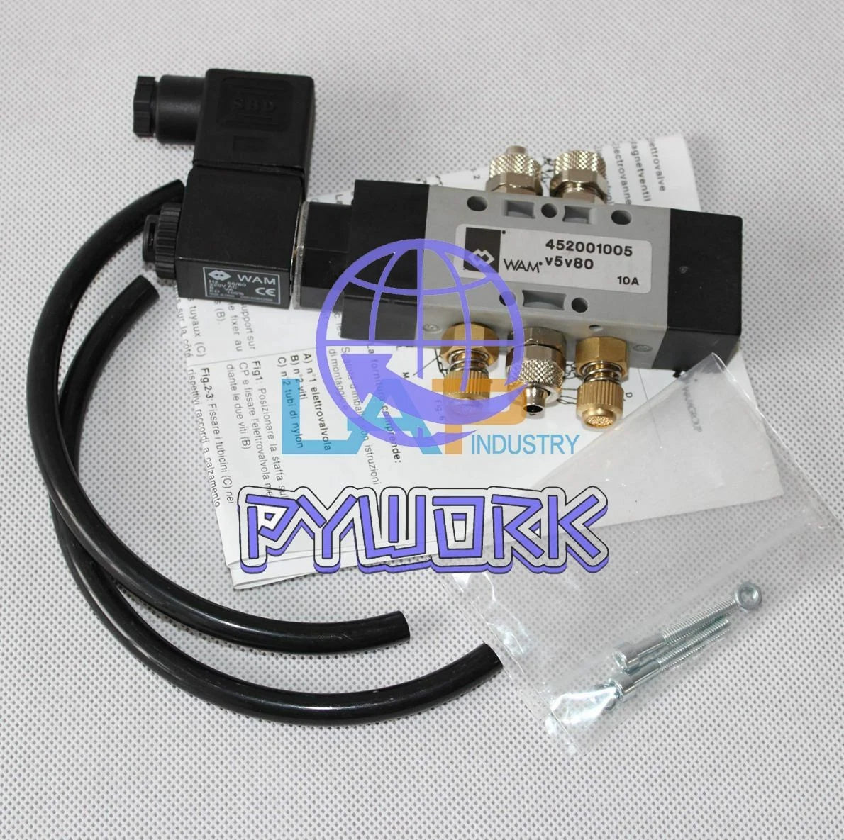 For WAM V5V80 452001005 Pneumatic solenoid valve / coil for mixing station
