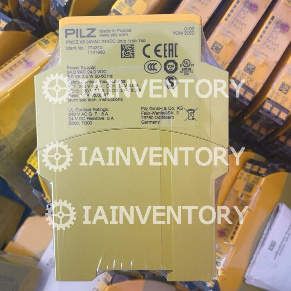 Pilz PNOZ X3 Safety Relay 774310 24VACDC 1SO - PILZ