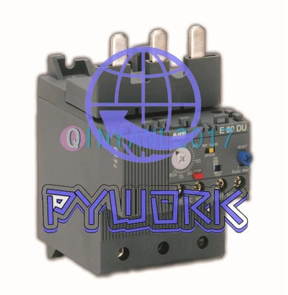 1Pcs ABB E80DU-80 27-80A Thermal Overload Relay E80DU-80A