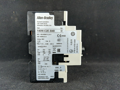 Allen Bradley Magnetic Tripod with 140M-C2E-B40 Model - ALLEN BRADLEY