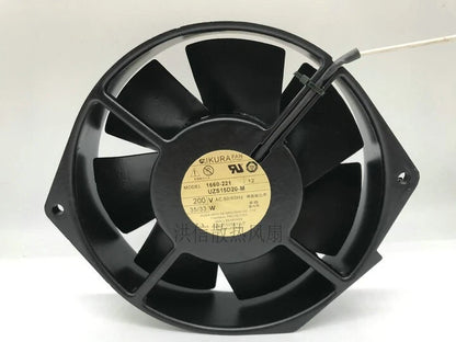 IKURA 1660-221 UZS15D20-M 200V 35/33W 172*150*38mm high temperature resistant fa