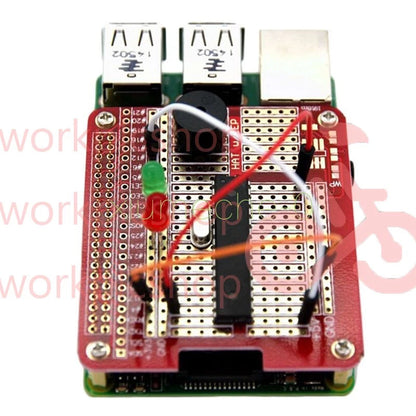 DIY Prototyping Hat Shield Hole Plate Kit for Raspberry Pi 2 Model B A+/B+