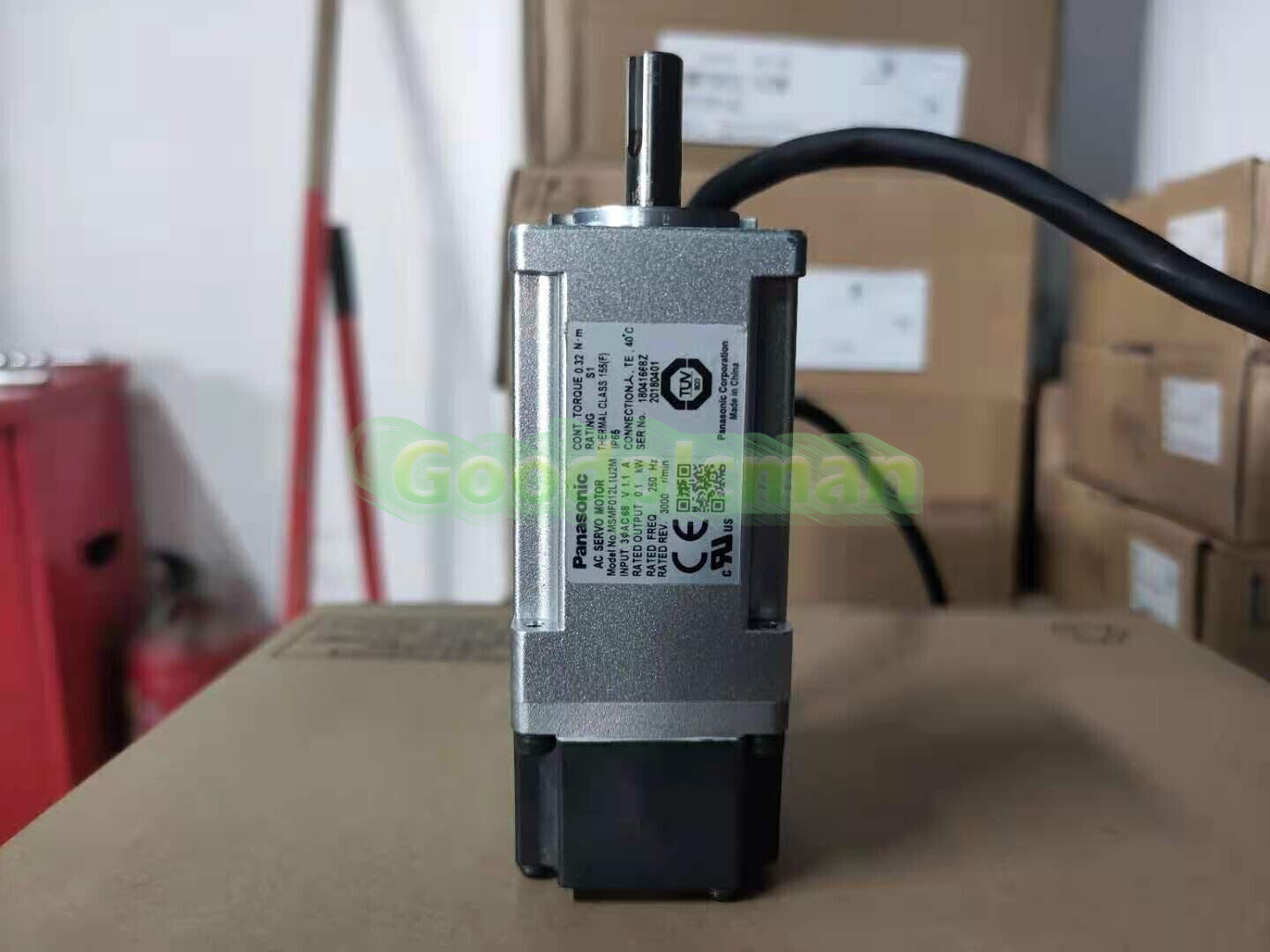 PANASONIC MSMF012L1U2M SERVO MOTOR MSMF012L1U2M 1Pcs/