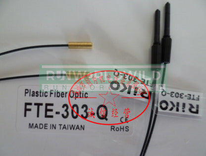 1PCS For RIKO Fiber Optic Sensor FTE-303-Q