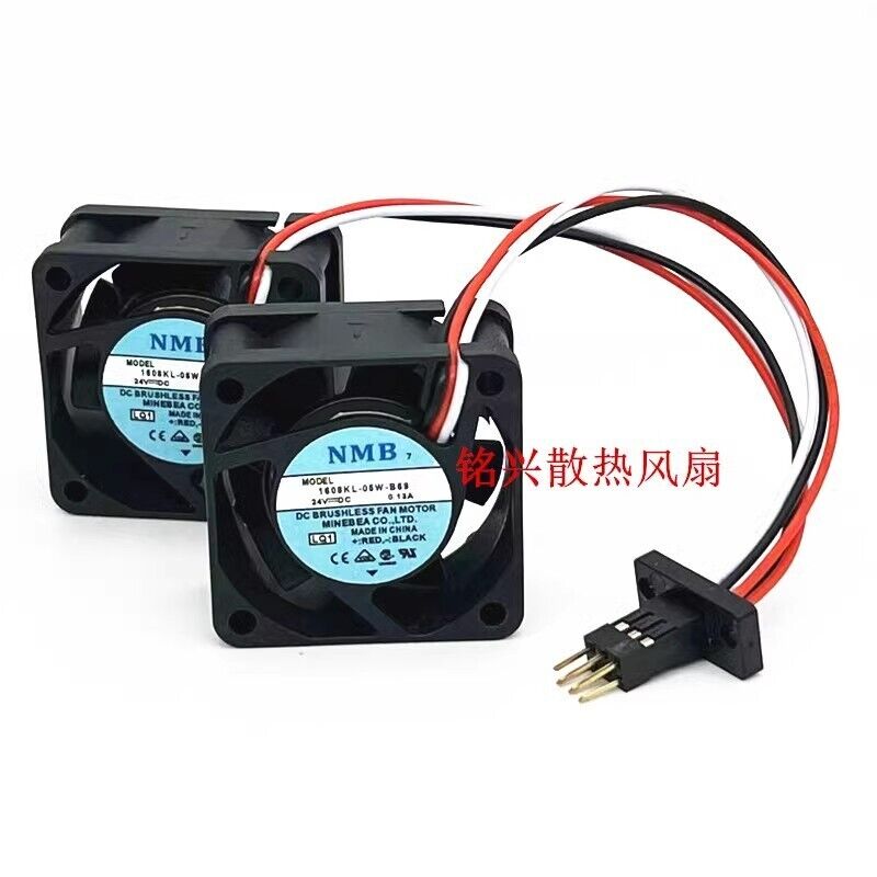 NMB 1608KL-05W-B69 24V 0.13A Cooling Fan - NMB