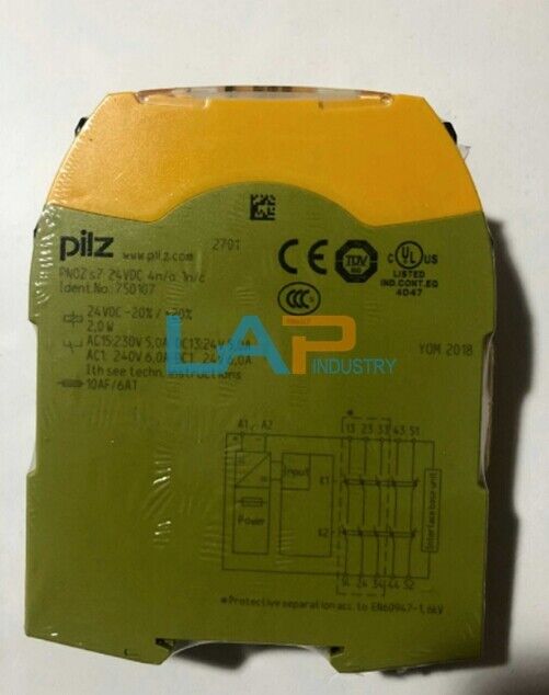 Pilz Safety Relay PNOZ S7 750107 24V - 1PCS New - PILZ