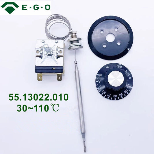 EGO temperature controller Adjustable temperature switch 30~110℃ 55.13022.010