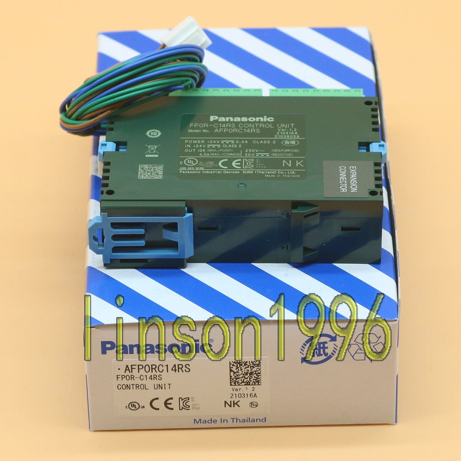 new One  For Panasonic PLC CONTROL UNIT AFP0RC14RS FP0R-C14RS In Box