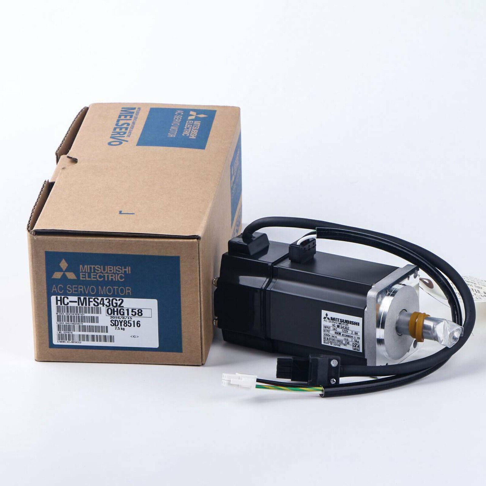 Mitsubishi HC-MFS43G2 Servo Motor | One-Year Warranty | High Performance - MITSUBISHI