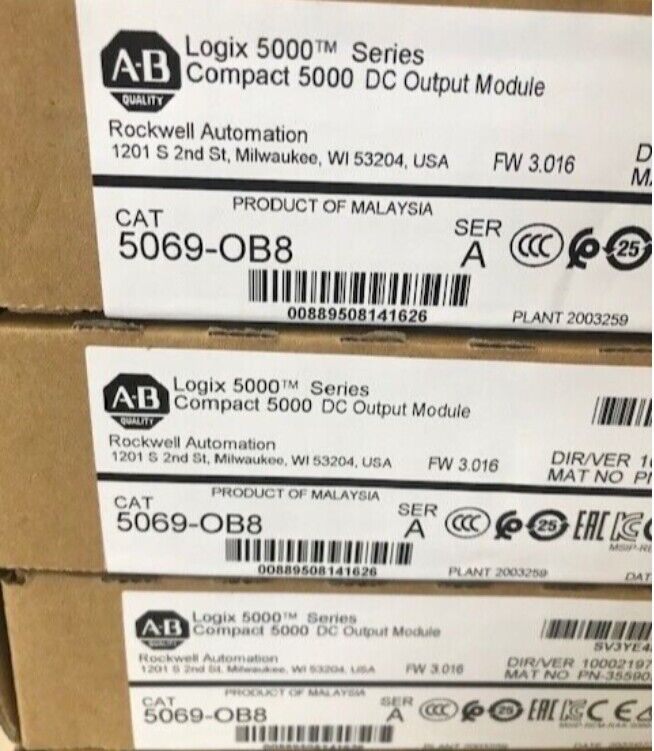Allen Bradley 5069-OB8 Ser A Compact 5000 DC Output Module - ALLEN BRADLEY