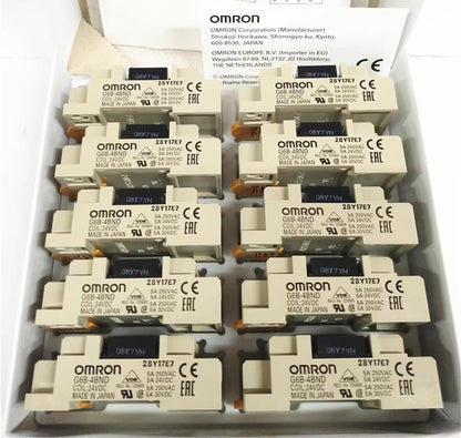 new 1pcs OMRON Terminal Relay G6B-4BND DC24V Module Combination