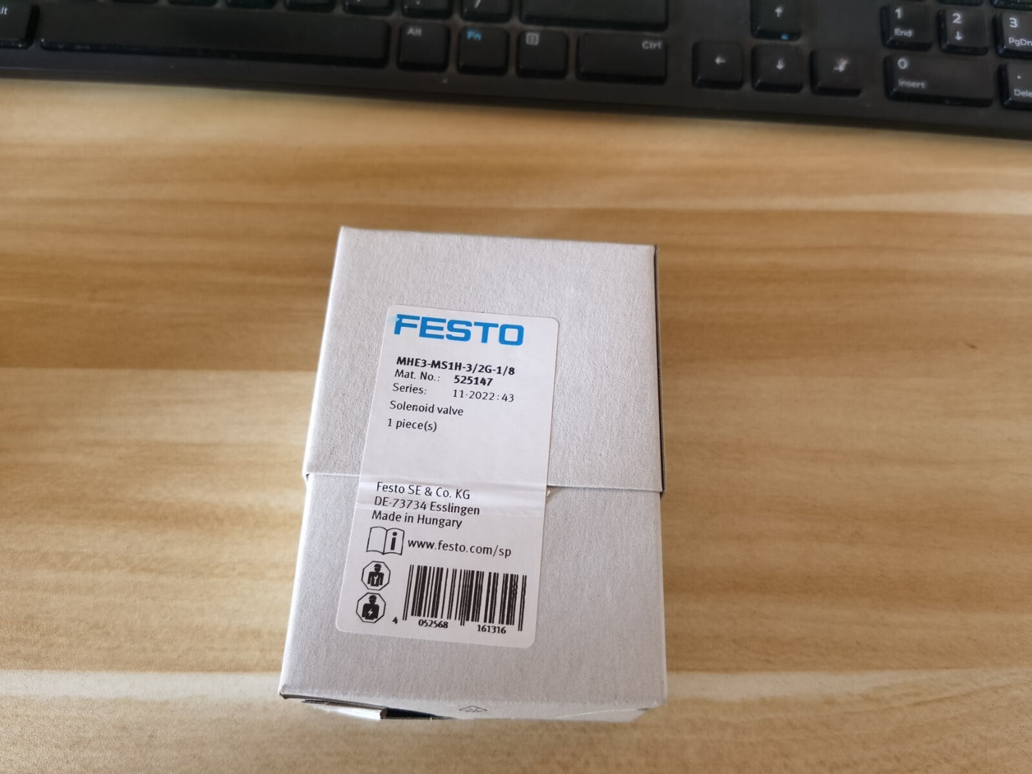 1PC Festo MHE3-MS1H-3/2G-1/8 525147 Solenoid Valve