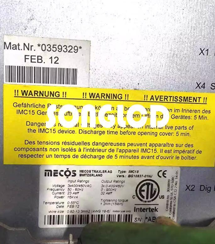 1PCS IMC15 BG10837-01NJ - High-Quality Electronic Component - IMC