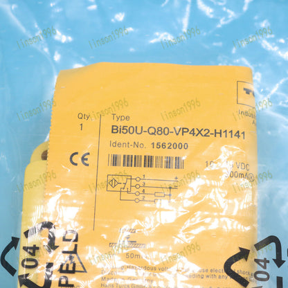 TURCK Proximity Switch BI50U-Q80-VP4X2-H1141 44172 - TURCK