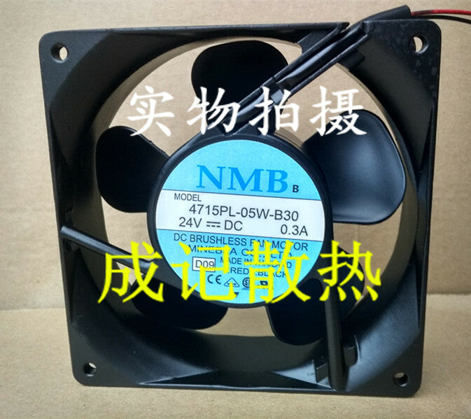 1pcs NMB 4715PL-05W-B30 12025 12CM 24V inverter fan