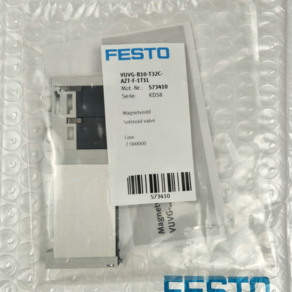 new 1PC Festo 573410 VUVG-B10-T32C-AZT-F-1T1L Solenoid Valve spot stock - KOEED