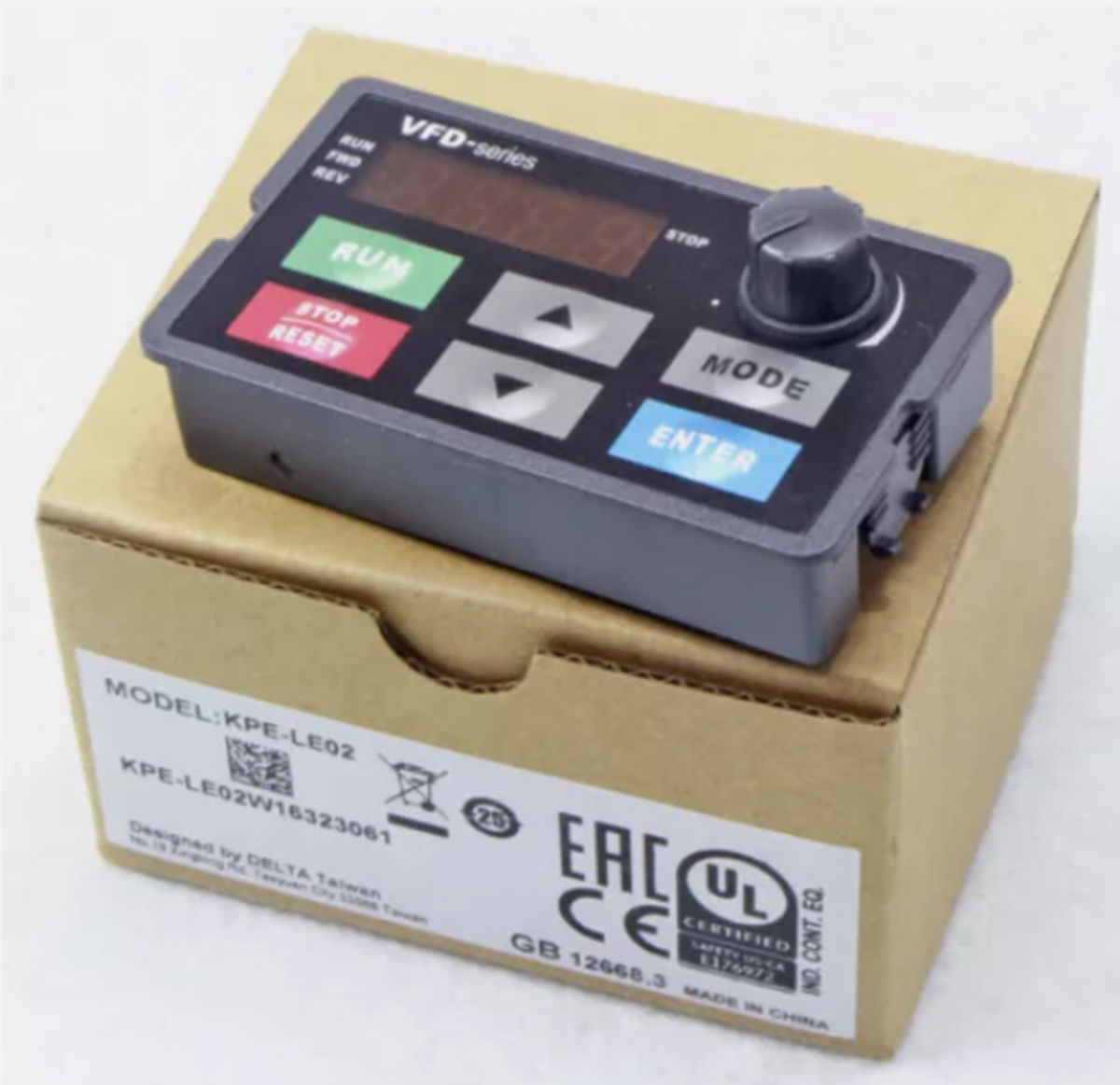new DELTA KPE-LE02 Inverter Operation Panel - DELTA