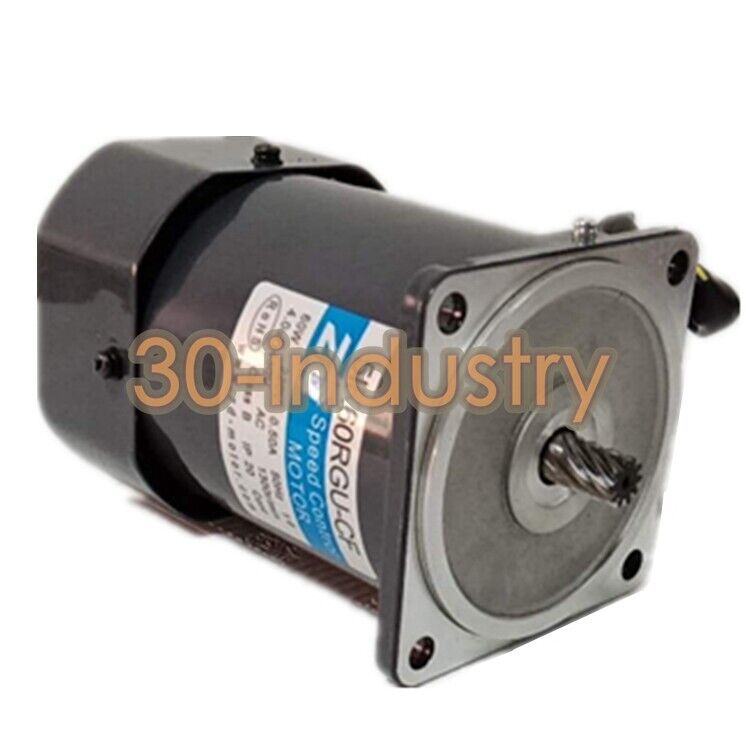 ZD 5IK60RGU-CF Gear Reducer Motor 220V 60W with Multiple Ratios - ZD