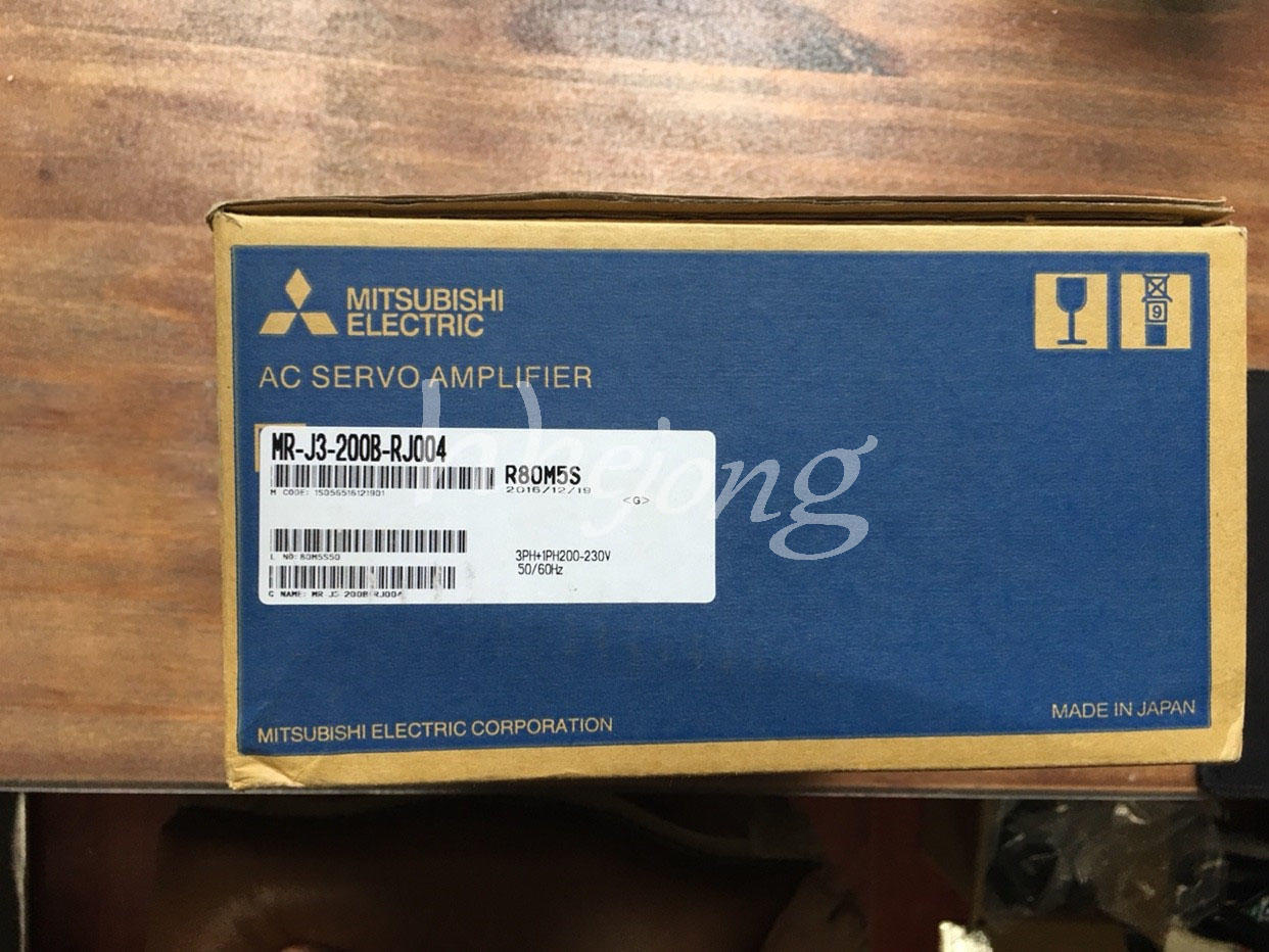 MITSUBISHI SERVO DRIVE MR-J3-200B-RJ004: High-Performance Motor Drive - MITSUBISHI