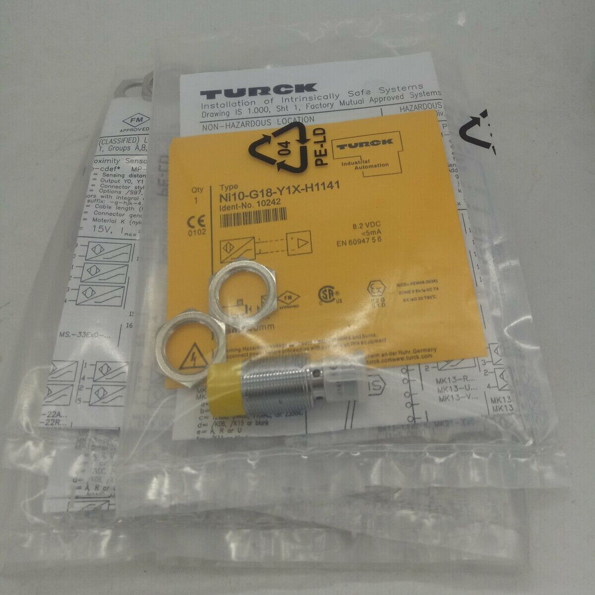 new 1PC  TURCK PROXIMITY SENSOR NI10-G18-Y1X-H1141 Fast TURCK