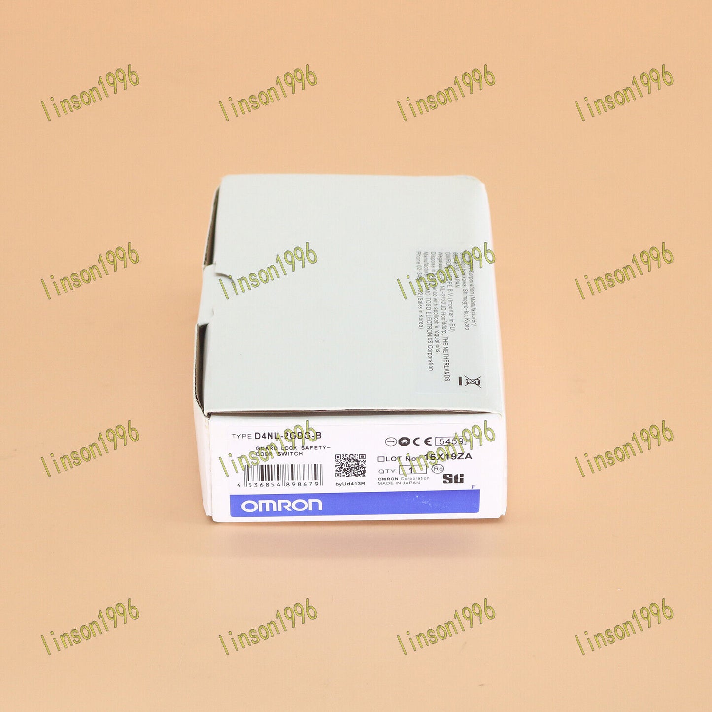 OMRON Electromagnetic Lock Switch D4NL-2GDG-B Safety Door Switch Fast Ship - OMRON