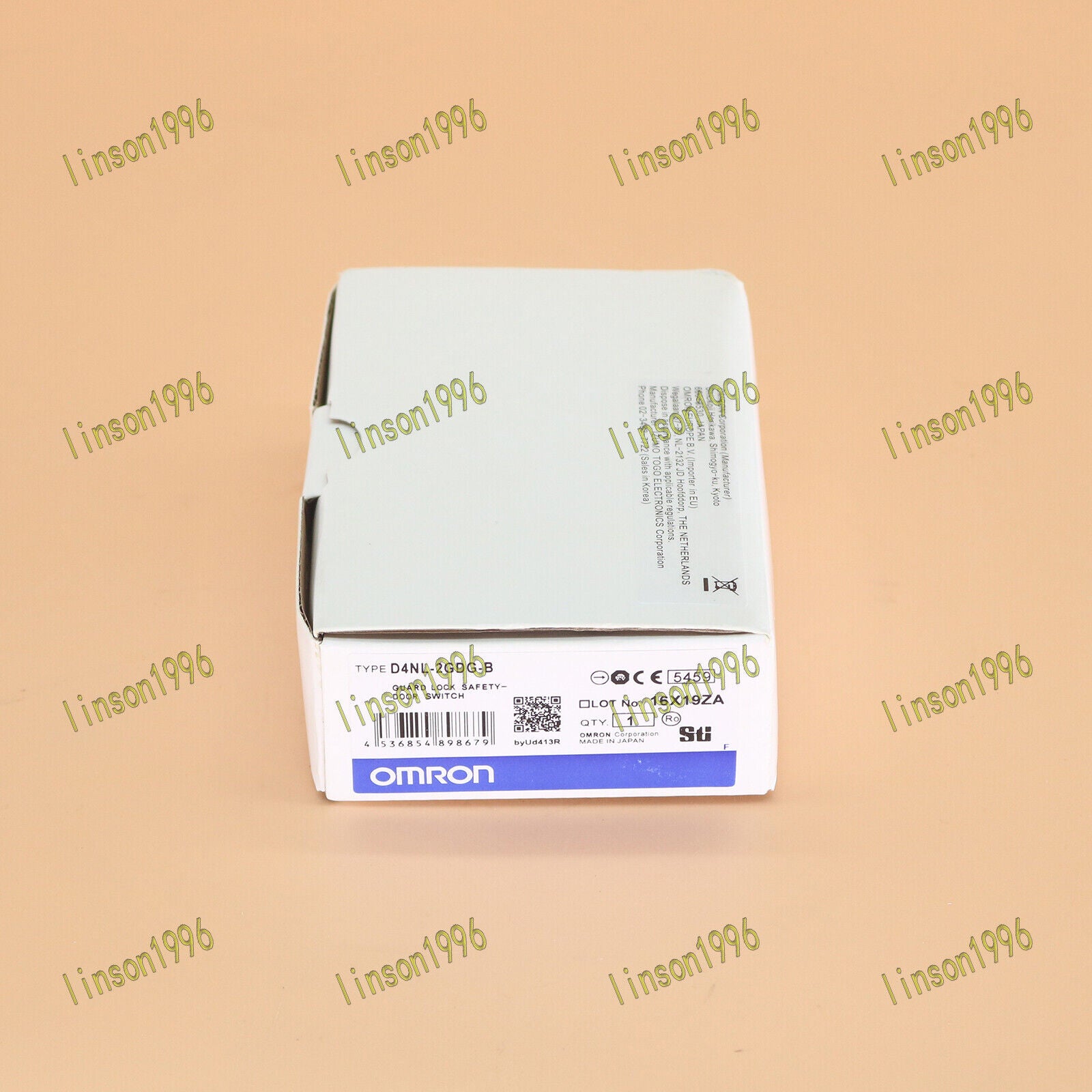 OMRON Electromagnetic Lock Switch D4NL-2GDG-B Safety Door Switch Fast Ship - OMRON