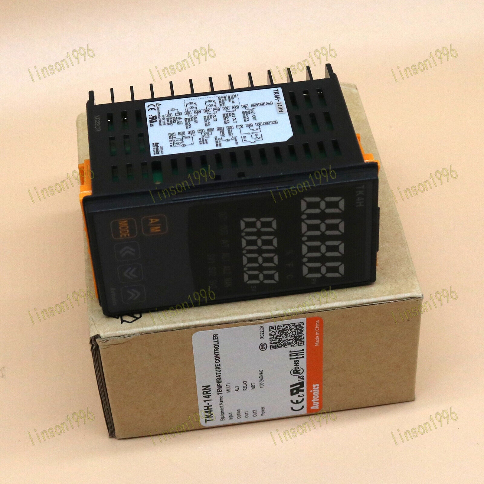 new 1PC  For Autonics TK4H-14RN Temperature Controller Fast Delivery Autonics