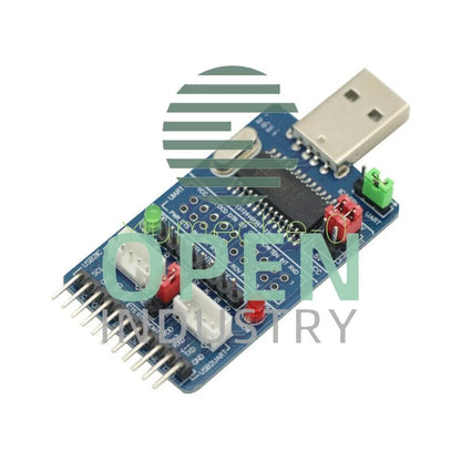 ALL IN 1 Multifunctional USB to SPI/I2C/IIC/UART/TTL/ISP serial Adapter