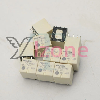 10Pcs NEC EX2-2U1J Automotive Relay 10 Pins 12VDC fix