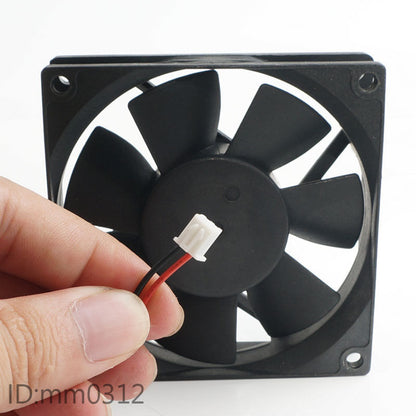 new TD8020LS 12V 0.08A 8CM Fan for drinking machine 8020 80*80*20MM 2-pin