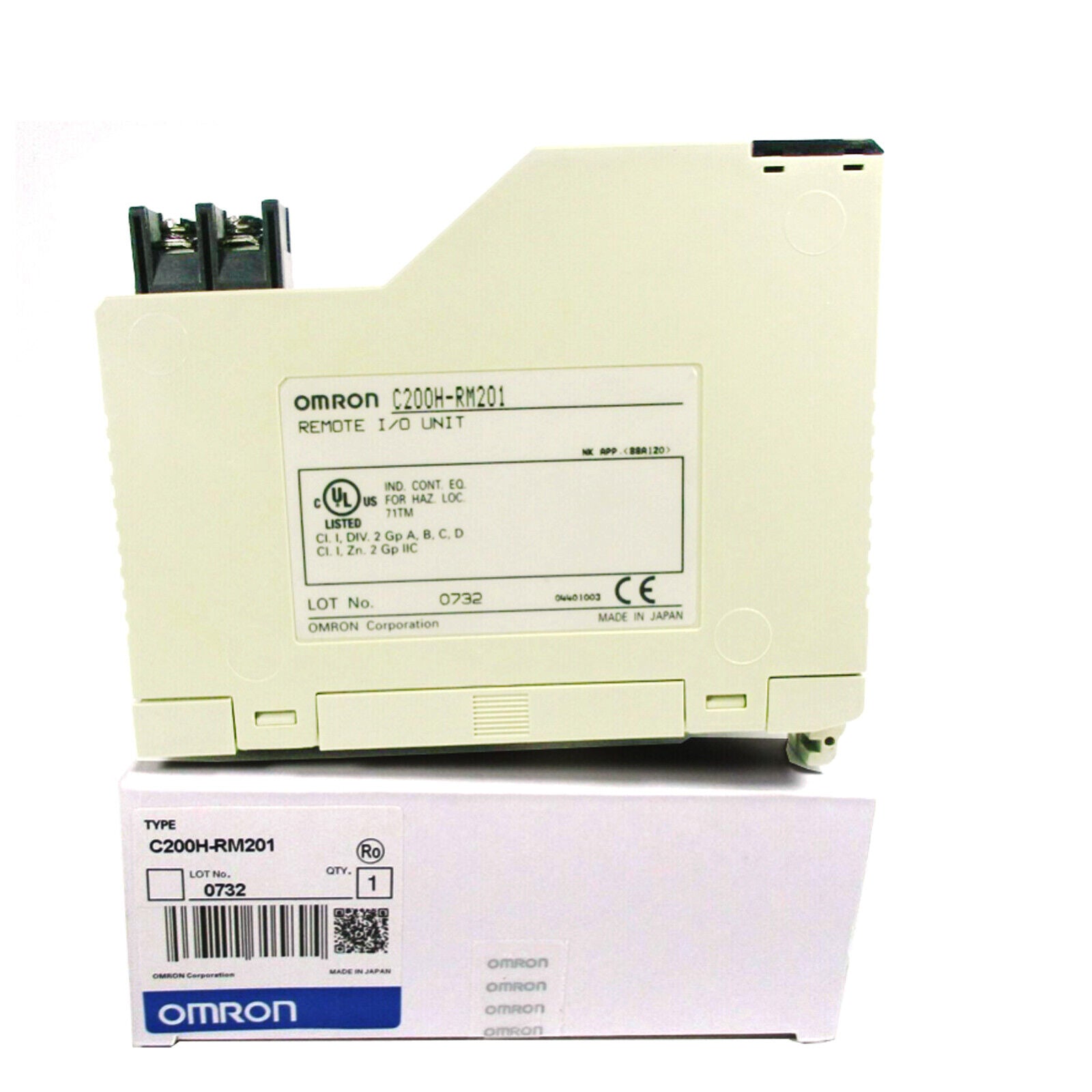 OMRON C200H-RM201: Remote Master Module for PLCs - [OMRON C200H-RM201 PLC Remote Master Module] - OMRON