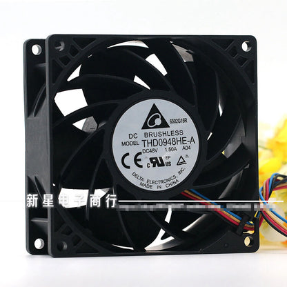 1pcs Delta THD0948HE-A 9238 DC48V 1.50A server violence fan