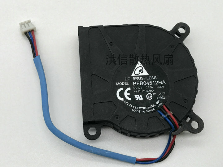 1pcs DELTA BFB04512HA DC12V 0.20A 4510 projector cooling fan