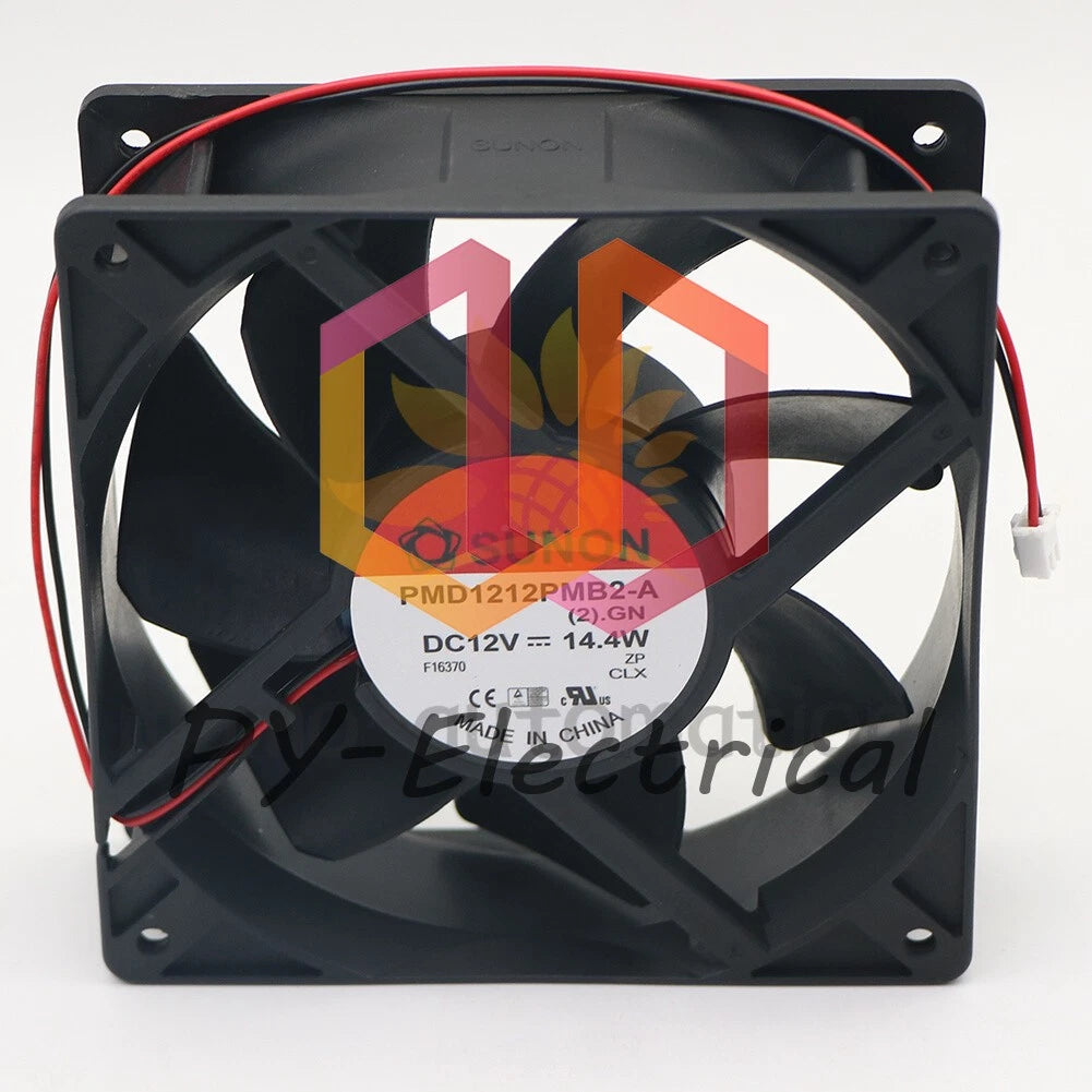 SUNON 12038 PMD1212PMB2-A(2). GN 12V 14.4W large volume cooling fan 1PCS