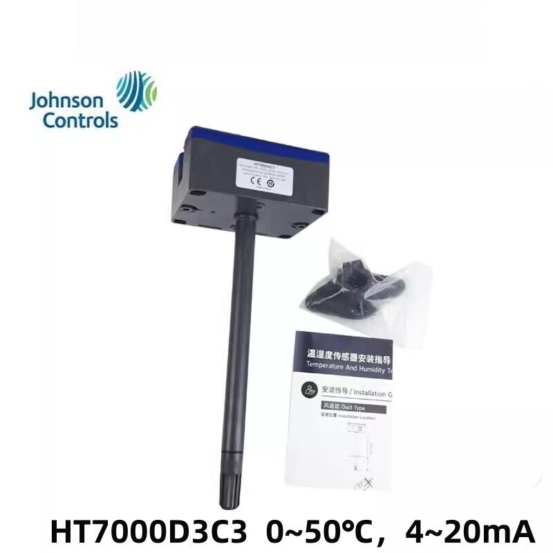 new 1pc Johnson HT7000D3C3  0~50℃，4~20mA Duct Temperature and humidity Transmitter