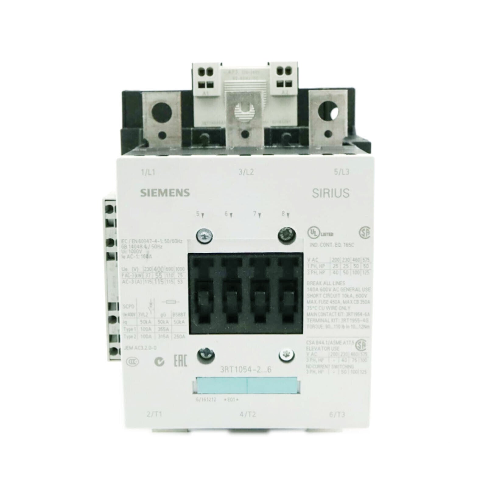 New 1PCS 3RT1056-6AP36 Contactor - KOEED