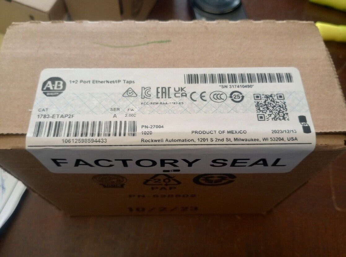 Allen Bradley Original New 1783-ETAP2F Port EtherNet IP Taps - ALLEN BRADLEY