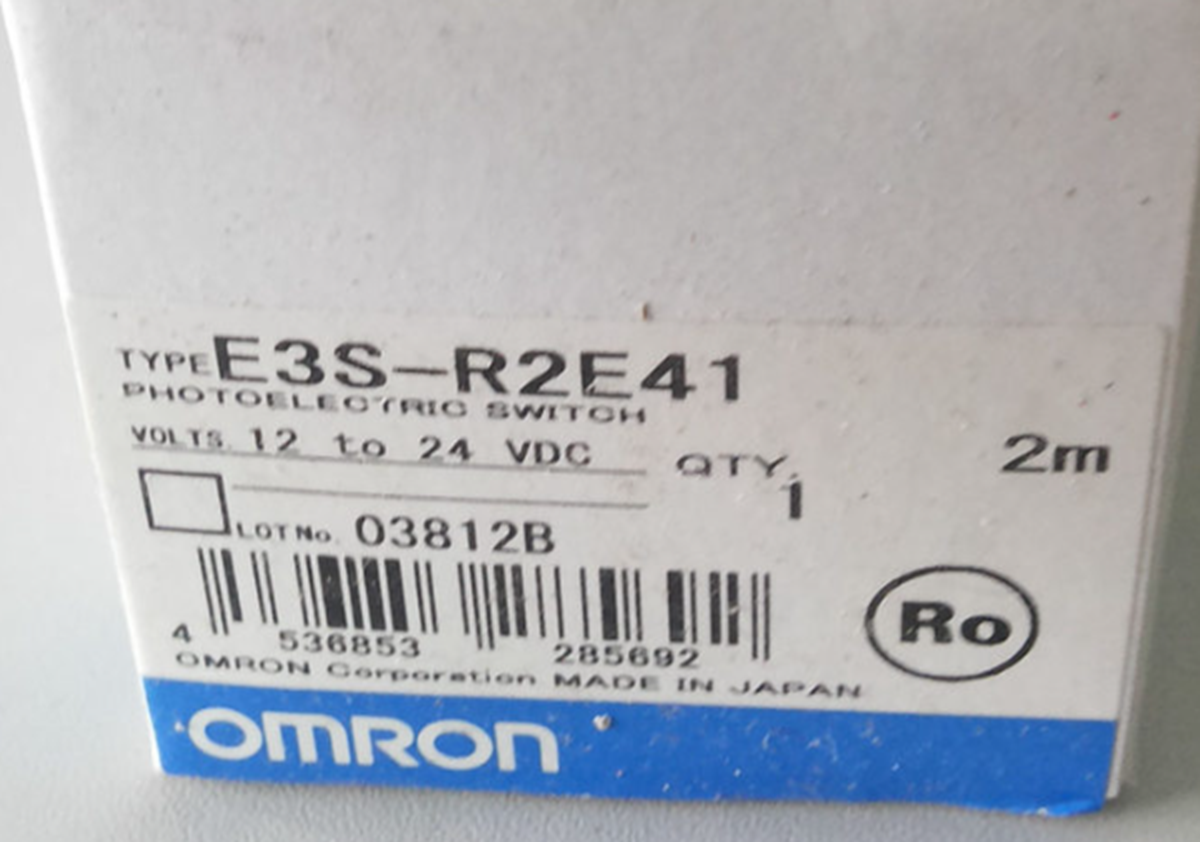Omron E3S-R2E41 High-Precision Smart Sensor with 2000 RPM Maximum Speed and 14-bit Accuracy - OMRON