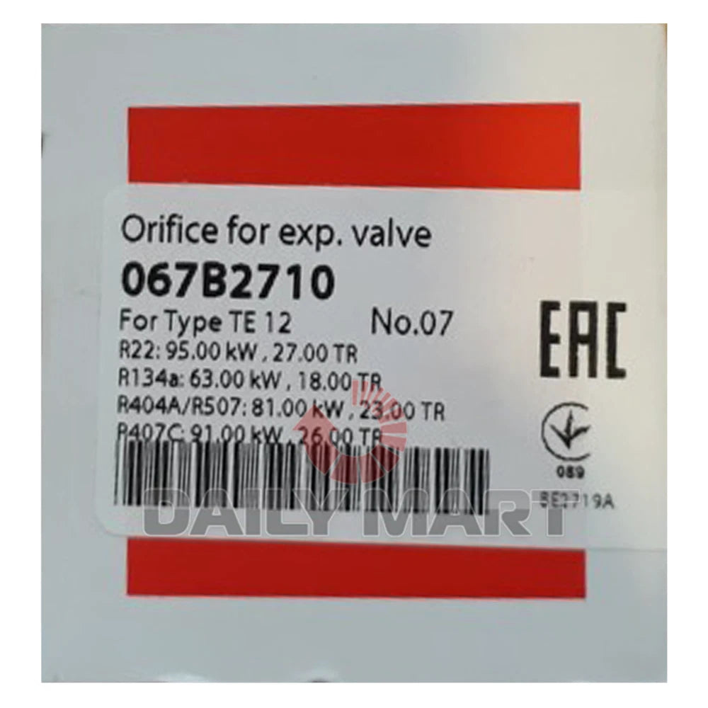 DANFOSS 067B2710 Expansion Valve