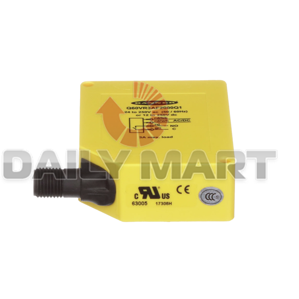 BANNER Q60VR3AF2000Q1 Photoelectric Sensor - BANNER