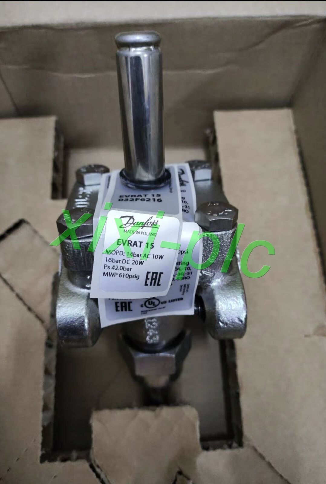 DANFOSS EVRAT15 032F6216 Solenoid Valve - DANFOSS