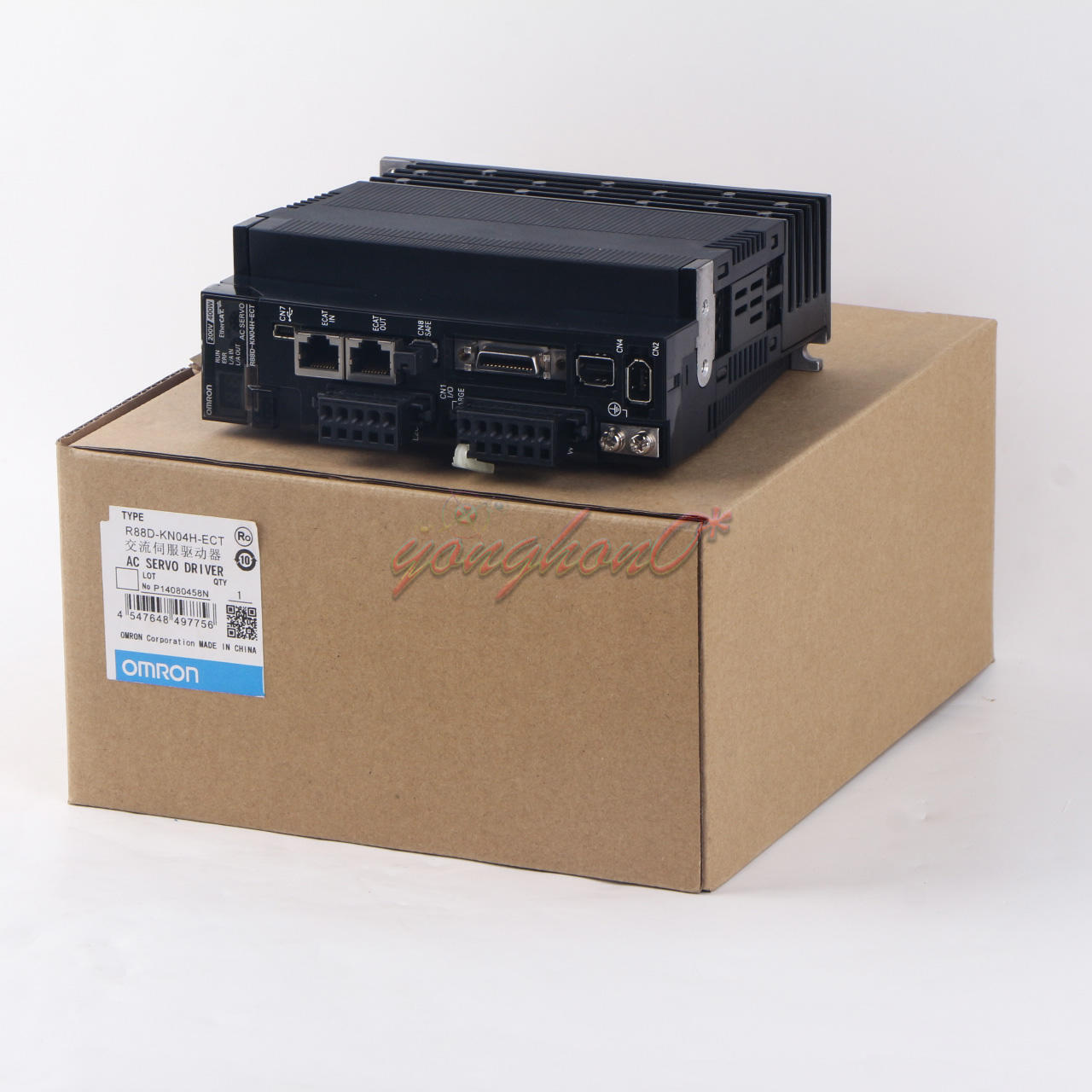OMRON Servo Drive R88D-KN04H-ECT: 1Pc - OMRON