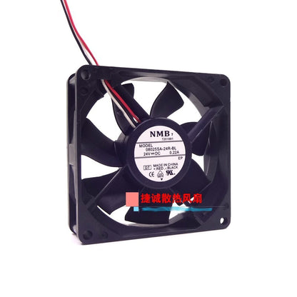 NMB 08025SA-24R-BL 24V 0.22A 8025 8CM Inverter case cooling fan