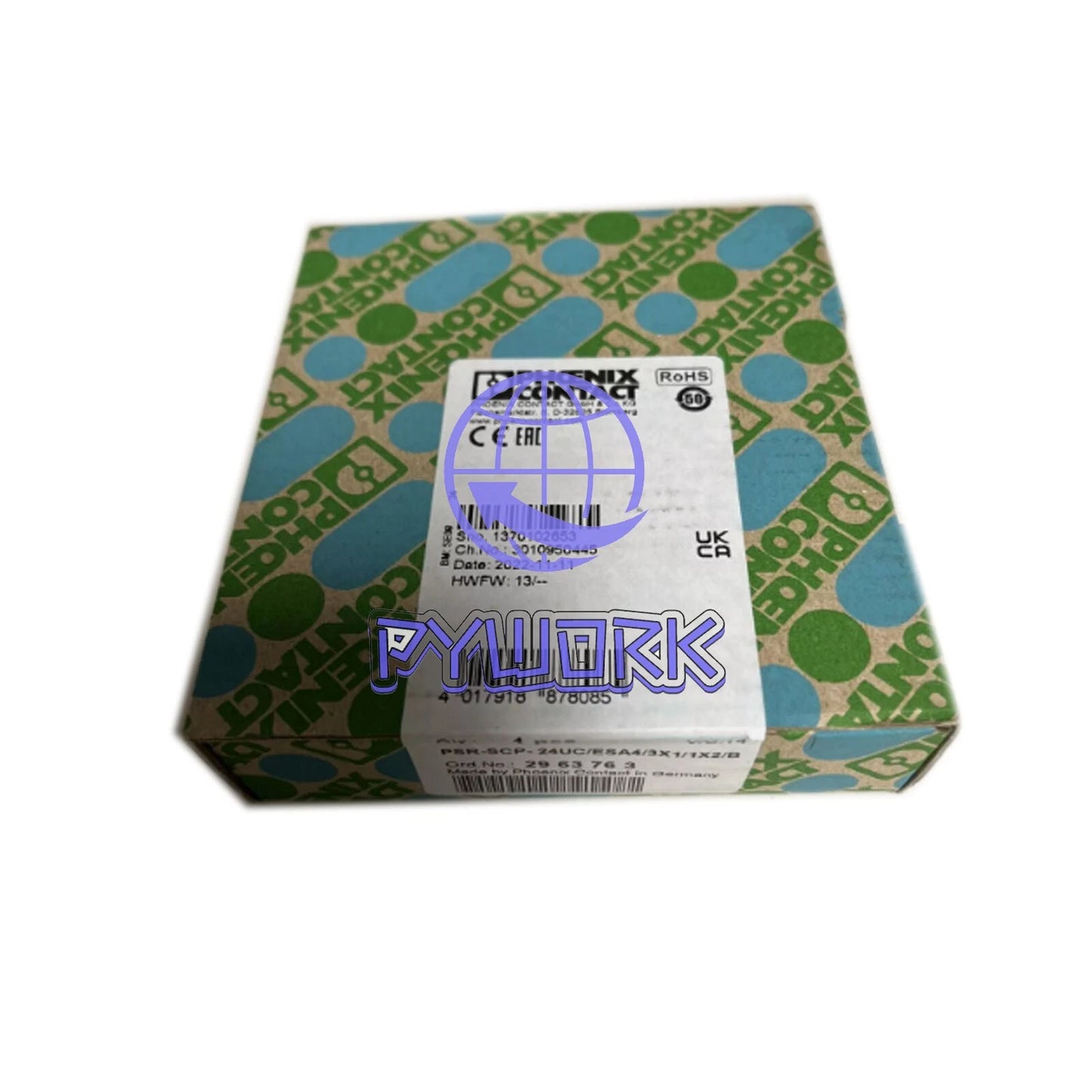 PHOENIX CONTACT PSR-S-SCP-24UC/ESA4/3X1/1X2/B 2963763 Safety Relay