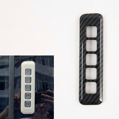 new For Ford F150 15-21 Molded Carbon Fiber Keyless Entry Keypad Cover Trim Bezel